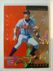 Chipper Jones [Moment Orange] #E15 Baseball Cards 1998 Pinnacle Epix Prices