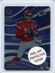 Patrick Mahomes II Football Cards 2022 Panini Elements Wind Prices