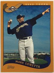 Mark Loretta #446 Baseball Cards 2002 Topps Prices