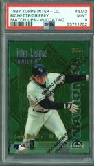 Bichette, Griffey [w/ Coating] #ILM3 Baseball Cards 1997 Topps Inter League Match Ups Prices