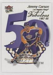 Jimmy Carson Hockey Cards 2021 Ultra Fabulous 50's Prices