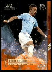Khiry Shelton [Orange] #102 Soccer Cards 2015 Topps Apex MLS Prices