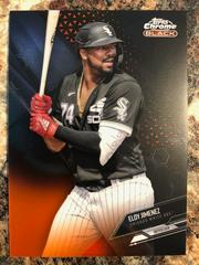 Eloy Jimenez [Orange Refractor] #4 Baseball Cards 2021 Topps Chrome Black Prices