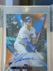 Nico Hoerner [Orange Wave Refractor] Baseball Cards 2020 Topps Finest Firsts Autographs Prices