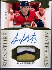 Sam Reinhart Hockey Cards 2021 Upper Deck The Cup Signature Materials Auto Patch Prices