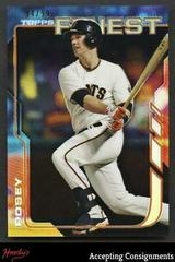 Buster Posey [Black Refractor] #12 Baseball Cards 2014 Finest Prices