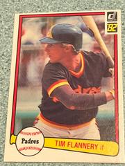 Timothy Flannery #61 Baseball Cards 1982 Donruss Prices