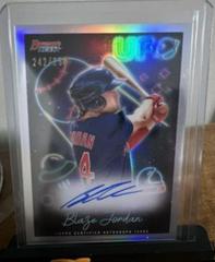 Blaze Jordan #UFOA-BJ Baseball Cards 2022 Bowman's Best UFO Autographs Prices