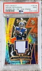 Justin Jefferson [Tie Dye] #SP-JJE Football Cards 2021 Panini Select Sparks Relics Prices