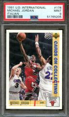 Michael Jordan [Italian] Basketball Cards 1991 Upper Deck International Prices