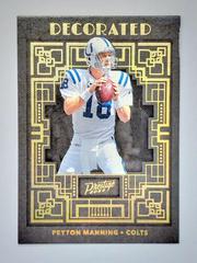 Peyton Manning Football Cards 2022 Panini Prestige Decorated Prices