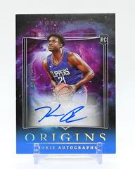 Kobe Brown [Blue] #13 Basketball Cards 2023 Panini Origins Rookie Autograph Prices