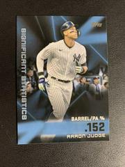 Aaron Judge [Blue] #SS-4 Baseball Cards 2023 Topps Significant Statistics Prices