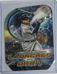Miguel Cabrera [Black Eclipse] #LIO-8 Baseball Cards 2023 Topps Cosmic Chrome Launched Into Orbit Prices