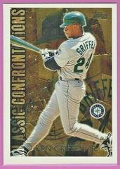 Ken Griffey Jr #CC1 Baseball Cards 1996 Topps Classic Confrontations Prices