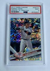 Aaron Judge [Xfractor] #HMT50 Baseball Cards 2017 Topps Chrome Update Prices
