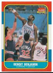 Benoit Benjamin Basketball Cards 1986 Fleer Prices
