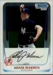 Adam Warren #BCP48 Baseball Cards 2011 Bowman Chrome Prospects Prices
