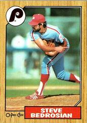 Steve Bedrosian #233 Baseball Cards 1987 O Pee Chee Prices