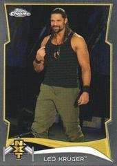 Leo Kruger Wrestling Cards 2014 Topps Chrome WWE NXT Prospects Prices
