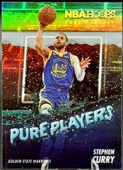 Stephen Curry [Winter Holo] #9 Basketball Cards 2023 Panini Hoops Pure Players Prices