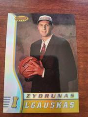 Zydrunas Ilgauskas [Refractor] Basketball Cards 1996 Bowman's Best Rookie Prices