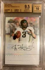 Joey Harrington [Certified Autograph Refractor] Football Cards 2002 Topps Finest Prices