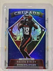 Calvin Ridley [Blue] Football Cards 2021 Panini Rookies and Stars Crusade Prices