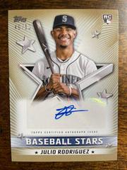 Julio Rodriguez [Gold] #BSA-JRO Baseball Cards 2022 Topps Update Stars Autographs Prices