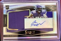 Kene Nwangwu #PS-KNW Football Cards 2021 Panini Select Prime Selections Signatures Prices