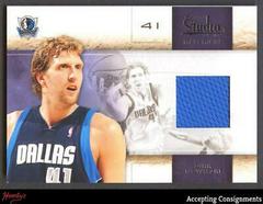 Dirk Nowitzki Materials #17 Basketball Cards 2009 Panini Studio Prices