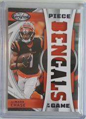 Ja'Marr Chase [Purple] #POG-13 Football Cards 2023 Panini Certified Piece of the Game Prices