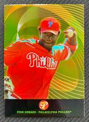Ryan Howard [Gold Refractor] Baseball Cards 2003 Topps Pristine Prices