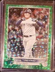 Jose Trevino [Green Foil] #US10 Baseball Cards 2022 Topps Update Prices