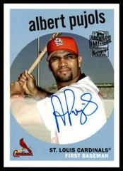 Albert Pujols #59FF-AP Baseball Cards 2023 Topps Archives 1959 Fan Favorites Autographs Premium Prices