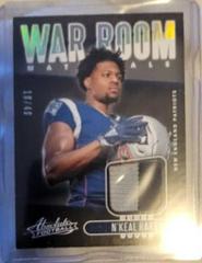 N'Keal Harry [Prime] #WAR-32 Football Cards 2019 Panini Absolute War Room Materials Prices
