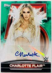Charlotte Flair [Green] #A-CF Wrestling Cards 2021 Topps WWE Women's Division Autographs Prices
