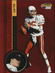 Jake Plummer [Red] #6 Football Cards 2001 Pacific Invincible Prices