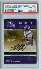 Adrian Peterson [Autograph] #104 Football Cards 2007 Playoff Contenders Prices