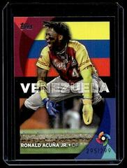 Ronald Acuna Jr. [Black] Baseball Cards 2023 Topps World Classic Stars Prices