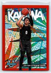 Julian Strawther [Orange] #BK-14 Basketball Cards 2021 Bowman University The Big Kahuna Prices