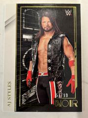 AJ Styles #405 Wrestling Cards 2022 Panini Chronicles WWE Noir Prices