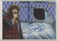 Mick Foley [Blue] Wrestling Cards 2017 Topps Legends of WWE Autographs Prices
