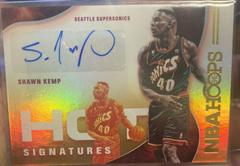 Shawn Kemp Basketball Cards 2021 Panini Hoops Hot Signatures Prices