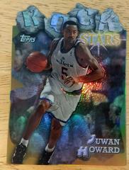 Juwan Howard [Refractor] Basketball Cards 1997 Topps Rock Stars Prices