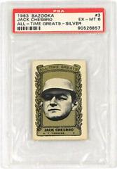 Jack Chesbro [Silver] #3 Baseball Cards 1963 Bazooka All Time Greats Prices