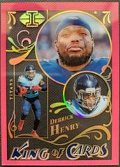 Derrick Henry [Pink] #KC-9 Football Cards 2022 Panini Illusions King Of Prices