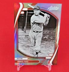 Jimmie Foxx [Holo Silver] #4 Baseball Cards 2022 Panini Absolute Prices
