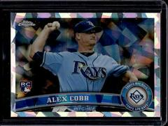 Alex Cobb [Xfractor] #207 Baseball Cards 2011 Topps Chrome Prices