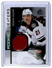 Brandon Duhaime #RS-BD Hockey Cards 2021 SP Game Used Rookie Sweaters Prices